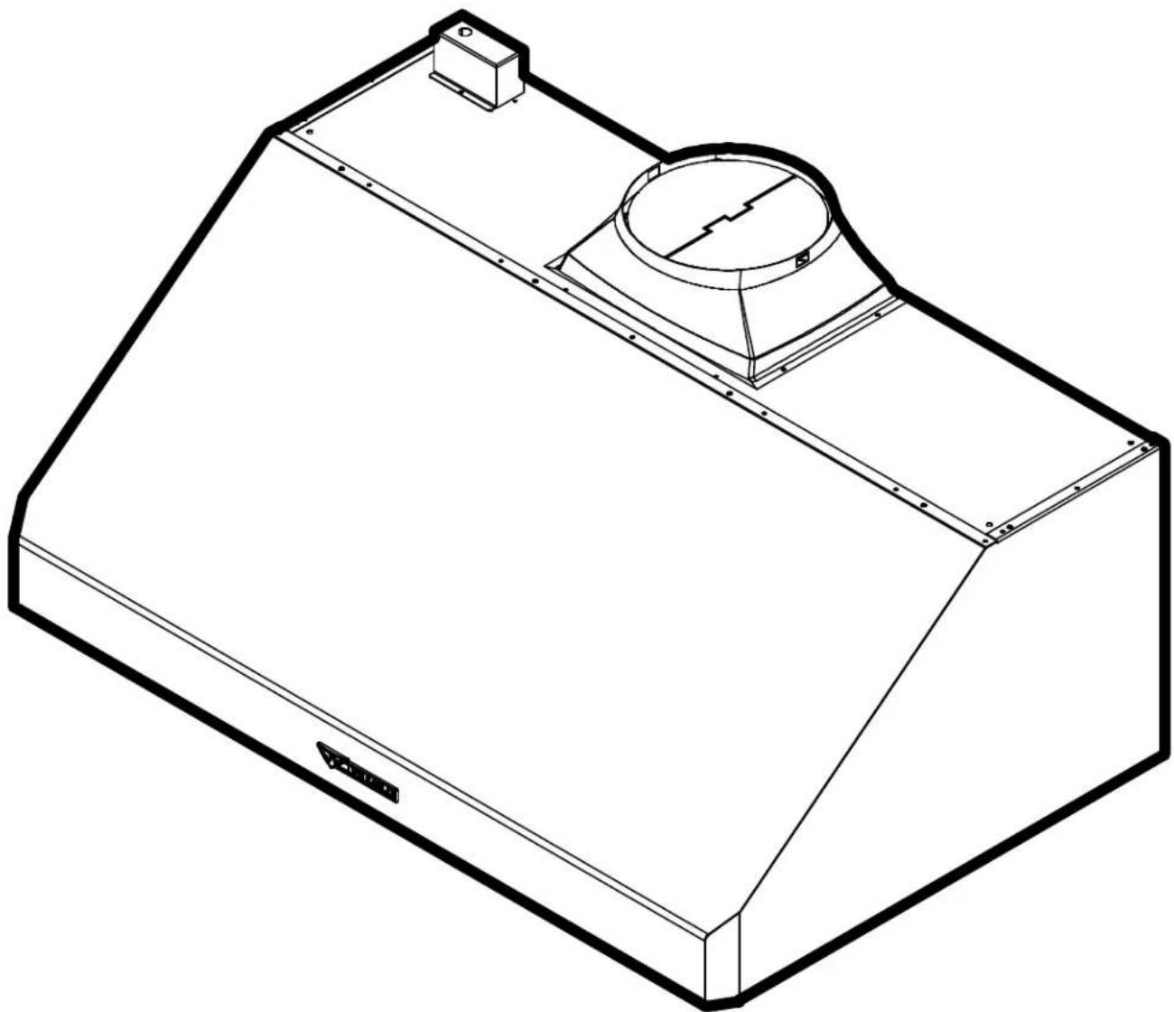 Twin Eagles TEVH48-C - TWIN EAGLES VENT HOOD - 1