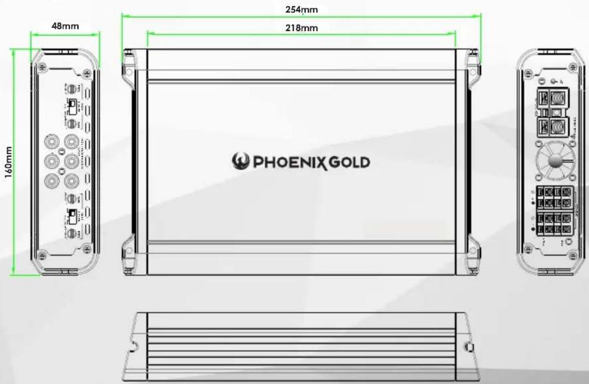PHOENIX GOLD Z6001i - Z1502i / Z3001i / Z3004i / Z6001i - Z-Series Amplifiers - 2