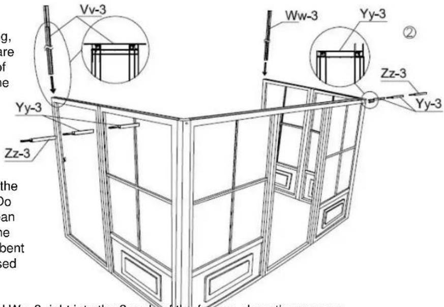Gazebo Penguin W1207-12 - STEP #2 - 1