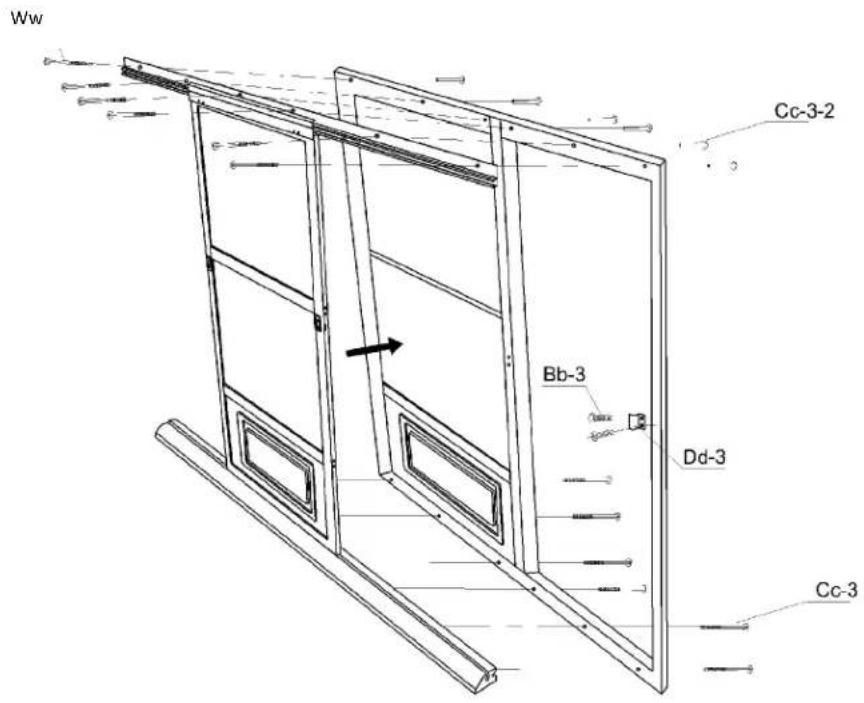 Gazebo Penguin W1207-12 - STEP #13 - 1