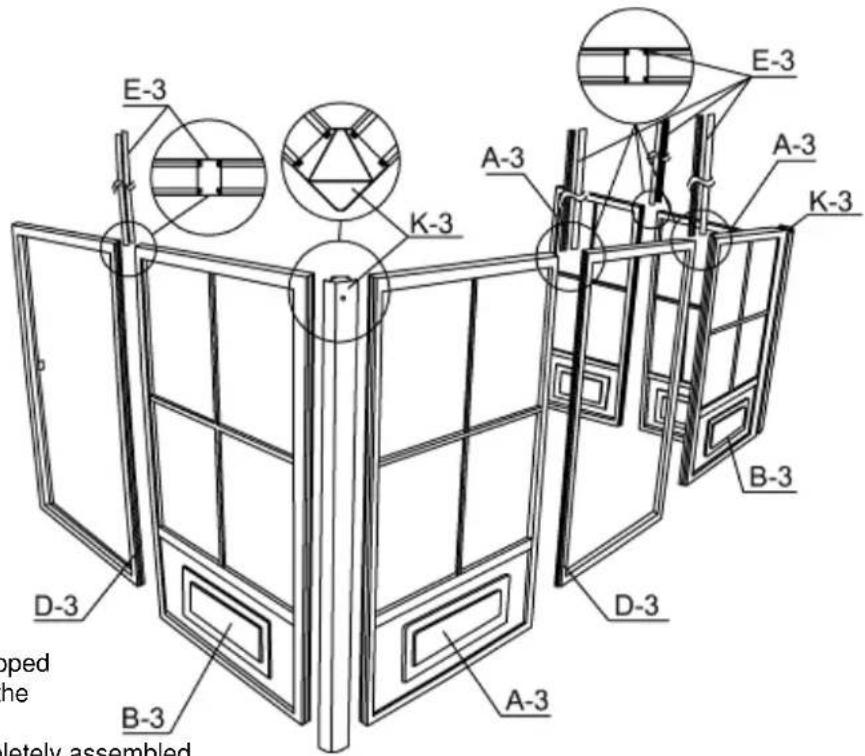 Gazebo Penguin W1207-12 - BEFORE STARTING: - 1