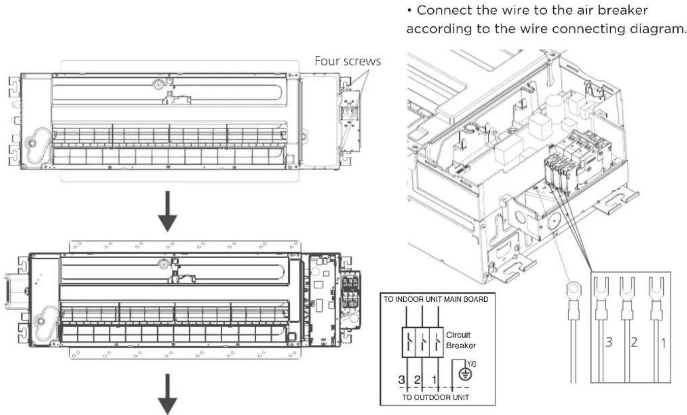 Daizuki DX1C12426-22 - Step 2: Indoor Unit Installation - 1