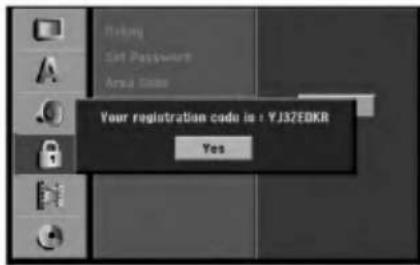 LG RH7822CW1L - DivX Registration Code DivX - 1