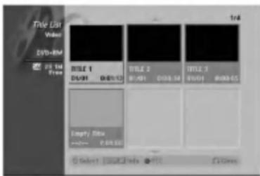 LG RH7822CW1L - Overwriting Recording +RW - 1