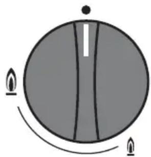 Porter & Charles CG90WOK-F - Turning on and off / Regulating - 1
