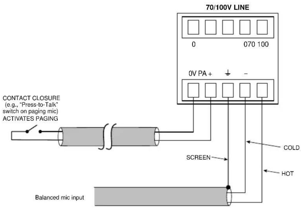 Cloud MA40F - Paging control and mic priority - 1