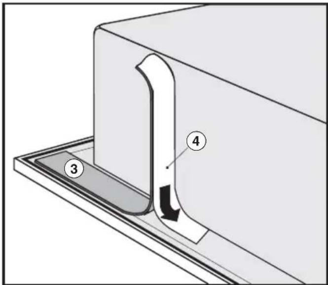 Porter & Charles CG60WOK-F - Setting the cooktop into place - 1