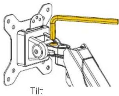 Gabor DM-502 - Monitor Swivel and Tilt - 2