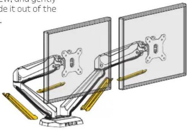 Gabor DM-502 - CABLE ORGANIZATION - 3