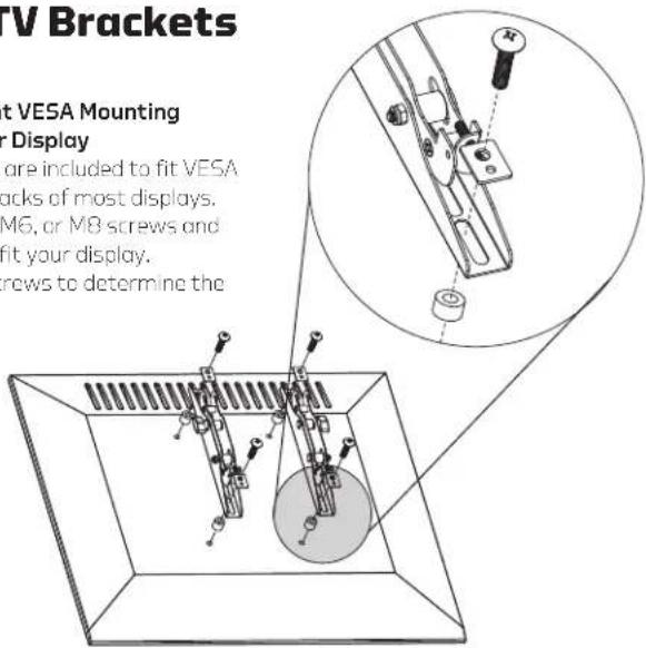 Gabor TM-SS2 - Selecting the Right VESA Mounting Hardware for Your Display - 1