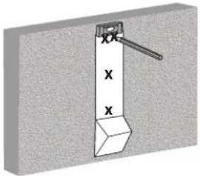 Gabor FSM-S - Attaching the Wall Bracket to Concrete - 2
