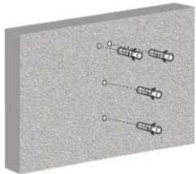 Gabor FSM-S - Attaching the Wall Bracket to Concrete - 4