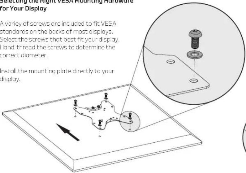 Gabor FSM-S - Selecting the Right VESA Mounting Hardware for Your Display - 1