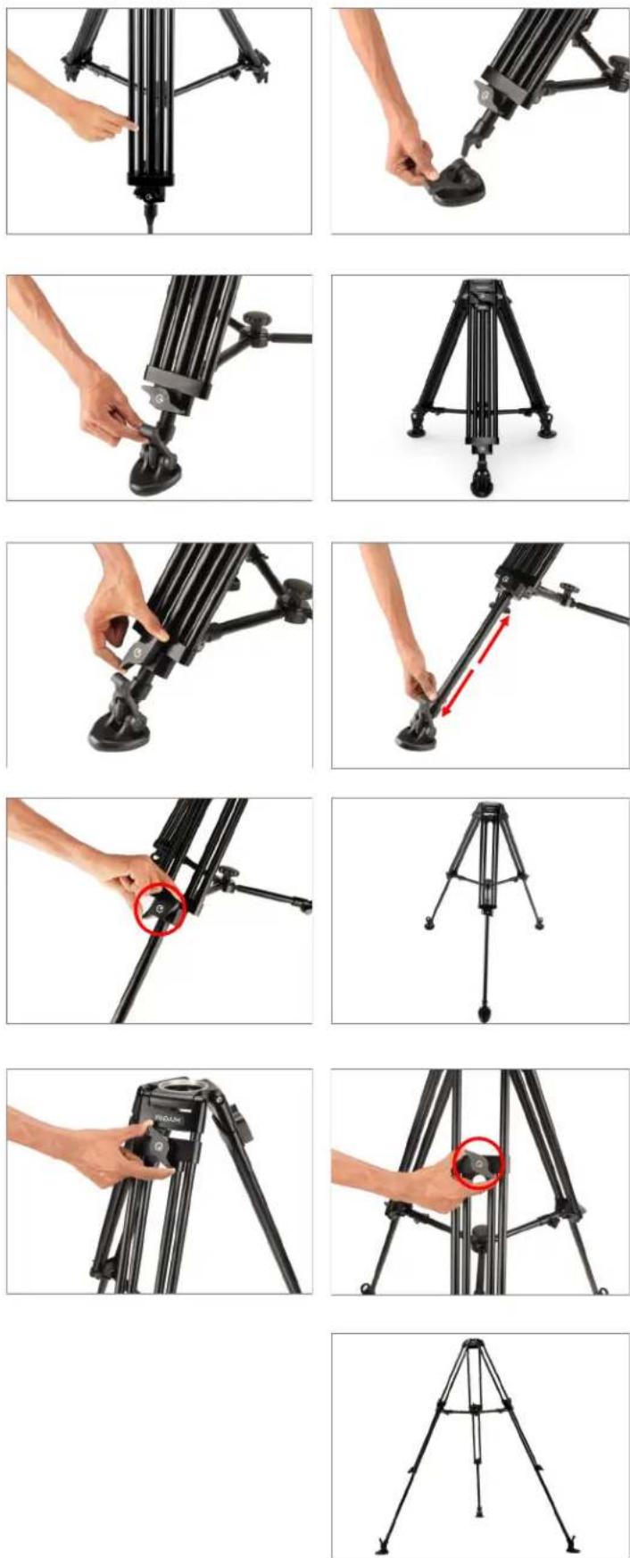 Proaim TP-GVTA-01 - Gravita Tripod Stand Setup - 1