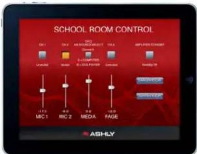 Ashly PEMA 4125C - 4.1h FR-8/FR-16 Programmable Fader Controller - The - 1