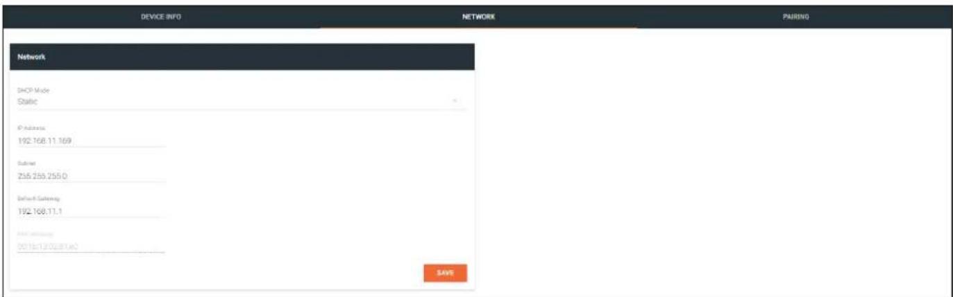 Atlona AT-OMNI-324 - Network tab - 1