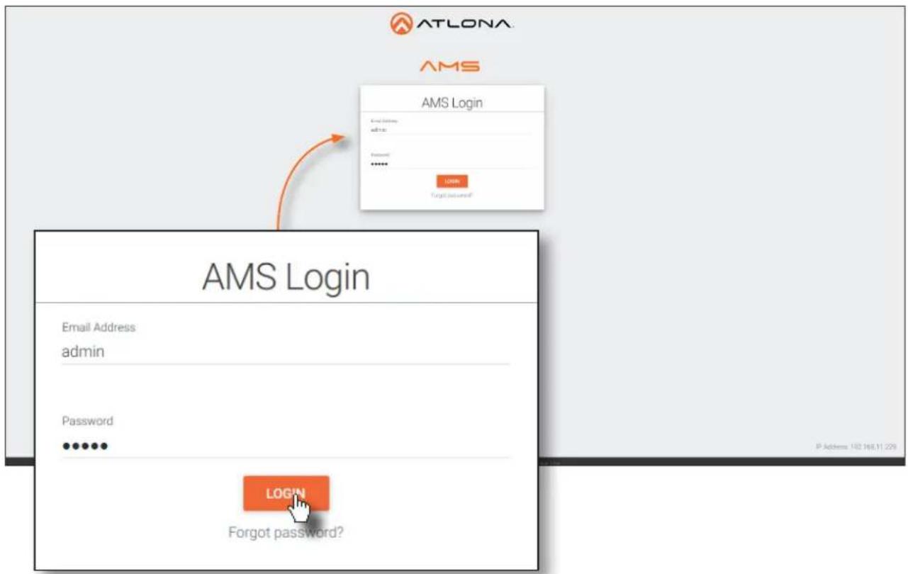 Atlona AT-OMNI-324 - Using AMS - 1