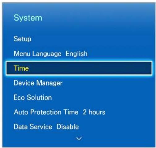SAMSUNG UE85S9AT - Clock and Timer - 1