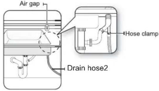 Element ENB6631PEBB - Step 10 Connecting The Drain Hose - 2