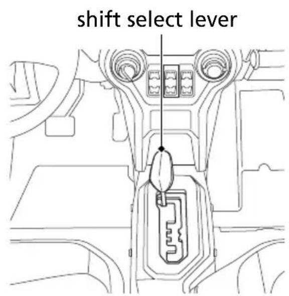 Honda Talon SXS1000S2R (2022) - Shift Select Lever - 1