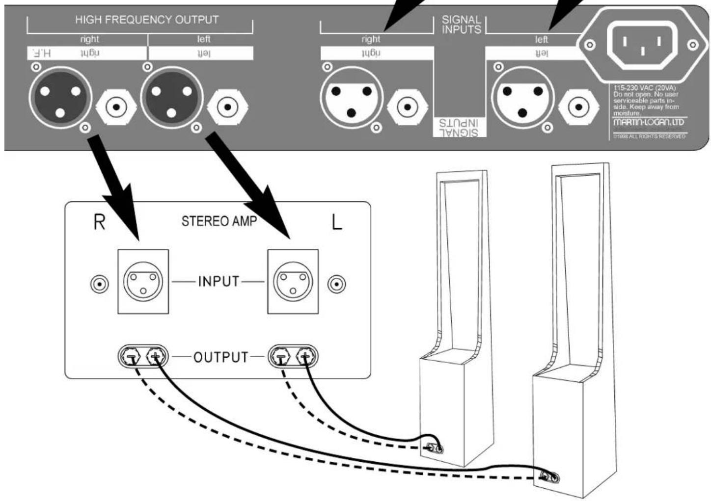 Martin Logan Exos - Power Connection - 1
