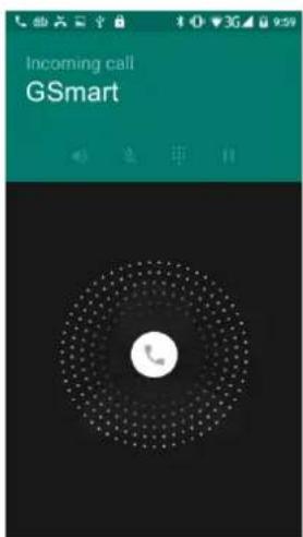 GIGABYTE GSmart Classic Pro - Answer a call - 5