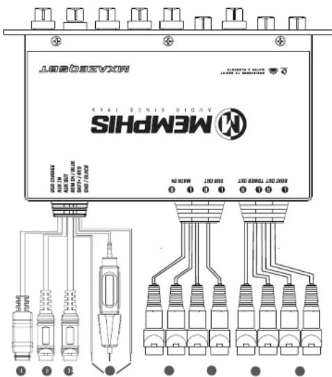 Memphis Audio MXAZEQ5BT - Installation Instructions - 3