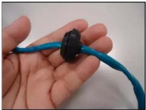 ACTi A815 - Option 1: Cable Passing Through the Surface and Bottom Cable Holes - 3