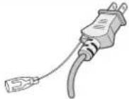 SHARP AccuSync AS173M - Power Cord Table - 5