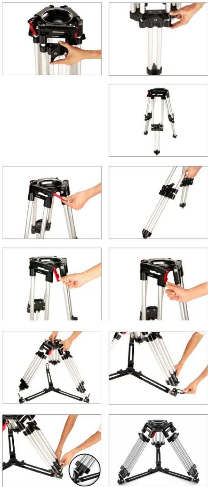 Proaim P-LLBT-150 - 150mm Bowl Baby Camera Tripod Stand Setup - 1