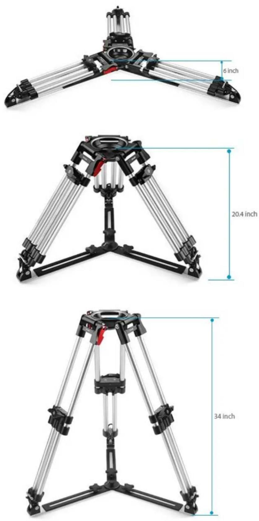 Proaim P-LLBT-150 - Telescopic design provided with one-stage height adjustment - 1