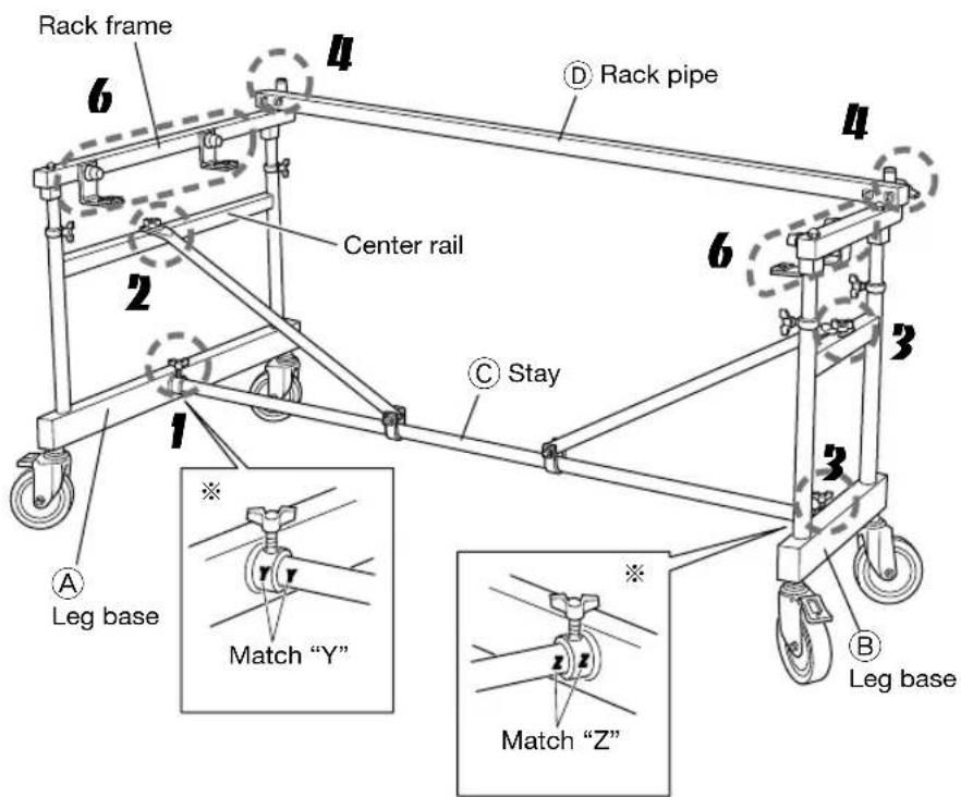 YAMAHA YXRD-500F - Assembly - 5