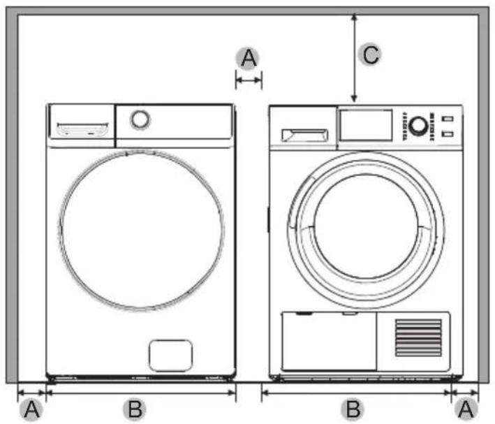 Element EFD4424EBW - Alcove or closet installationsor wall insert/recessed - 2