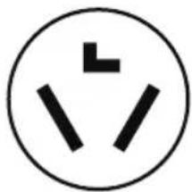 Element EFD4424EBW - Three wire outlet - 1