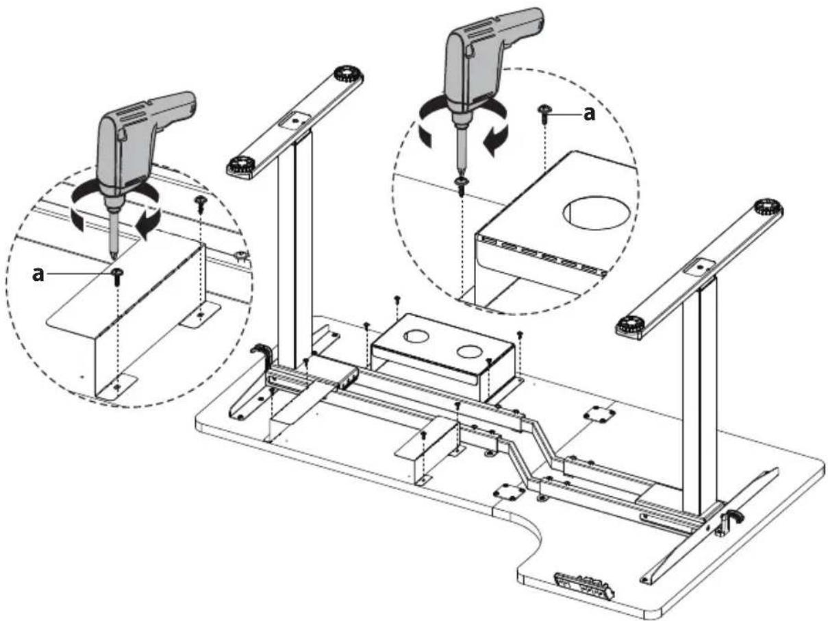 Mount-It! MI-15002 - Assembling the Cable Holder / Headphone Hook / Controller and Cloth Drawer Brackets - 3