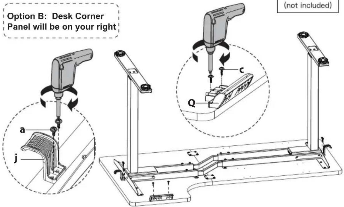 Mount-It! MI-15002 - Assembling the Cable Holder / Headphone Hook / Controller and Cloth Drawer Brackets - 5