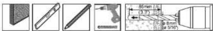 Mount-It! MI-7993 - Concrete/Brick Installation Option - 1