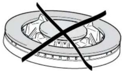 Fisher & Paykel CG604CWFW1 - Replacing the triple-ring wok burner - 3