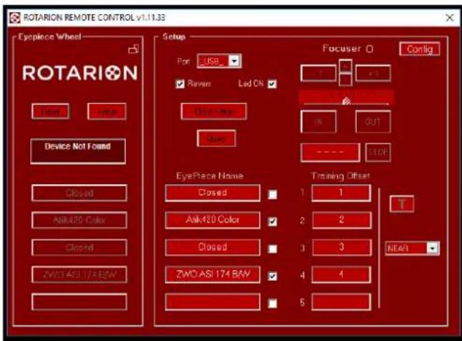 AstronSCIENTIFIC The Hermes Traveller - ROTARION Remote Control PRO software - 1
