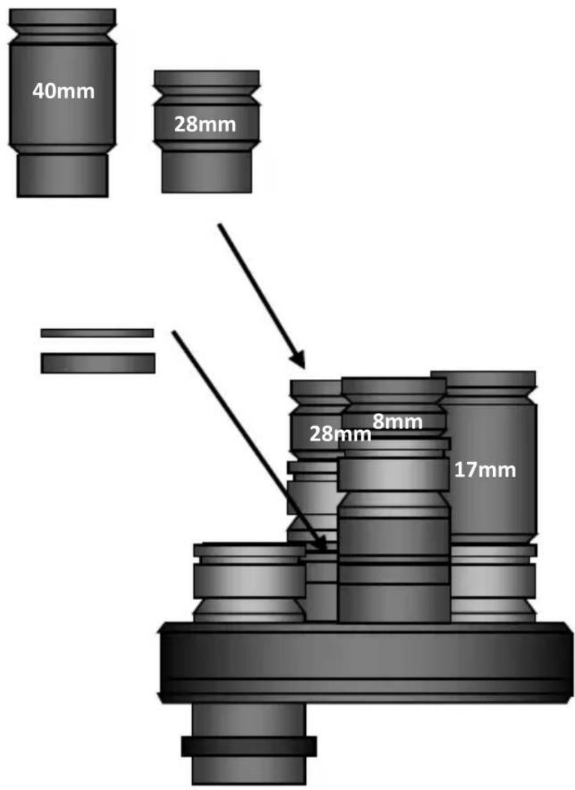 AstronSCIENTIFIC The Hermes Traveller - Mounting your eyepieces in the ROTARION - 9