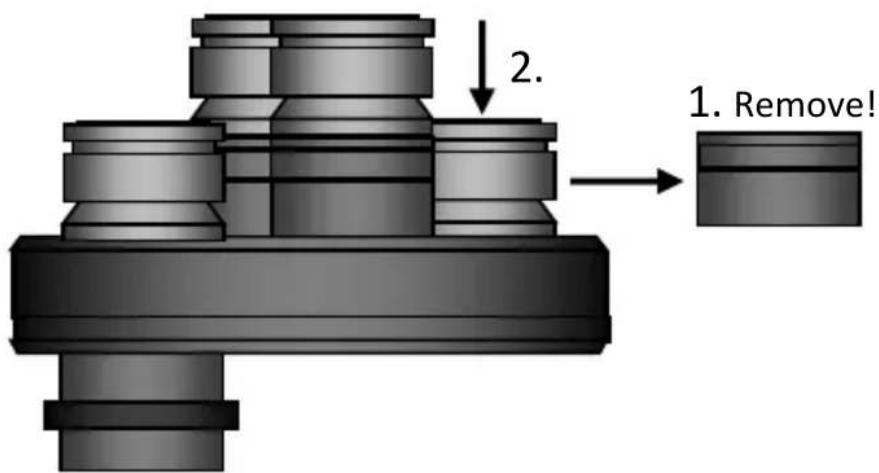 AstronSCIENTIFIC The Hermes Traveller - Mounting your eyepieces in the ROTARION - 4