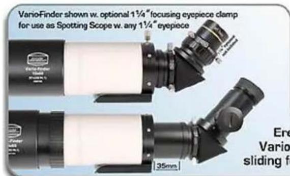 AstronSCIENTIFIC The Hermes Traveller - Baader VARIO Finder as guiding scope: - 2