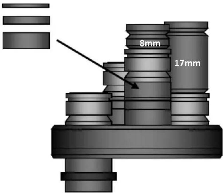 AstronSCIENTIFIC The Hermes Traveller - Mounting your eyepieces in the ROTARION - 8