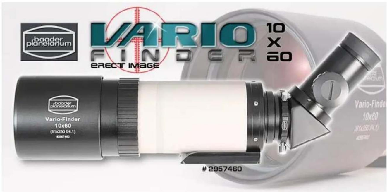 AstronSCIENTIFIC The Hermes Traveller - Baader 60mm VARIO Finder - with 60/250mm ASTRO objective - 1