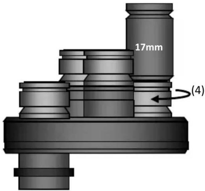 AstronSCIENTIFIC The Hermes Traveller - Mounting your eyepieces in the ROTARION - 6