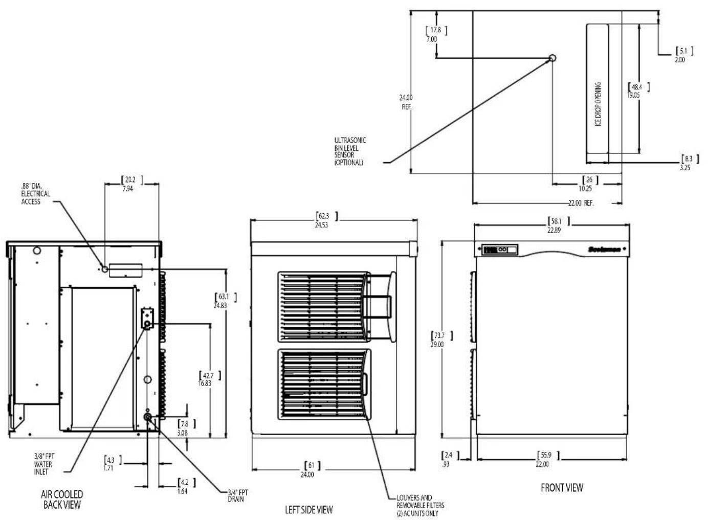 Scotsman C0722ABC - Other Bins & Applications: - 8