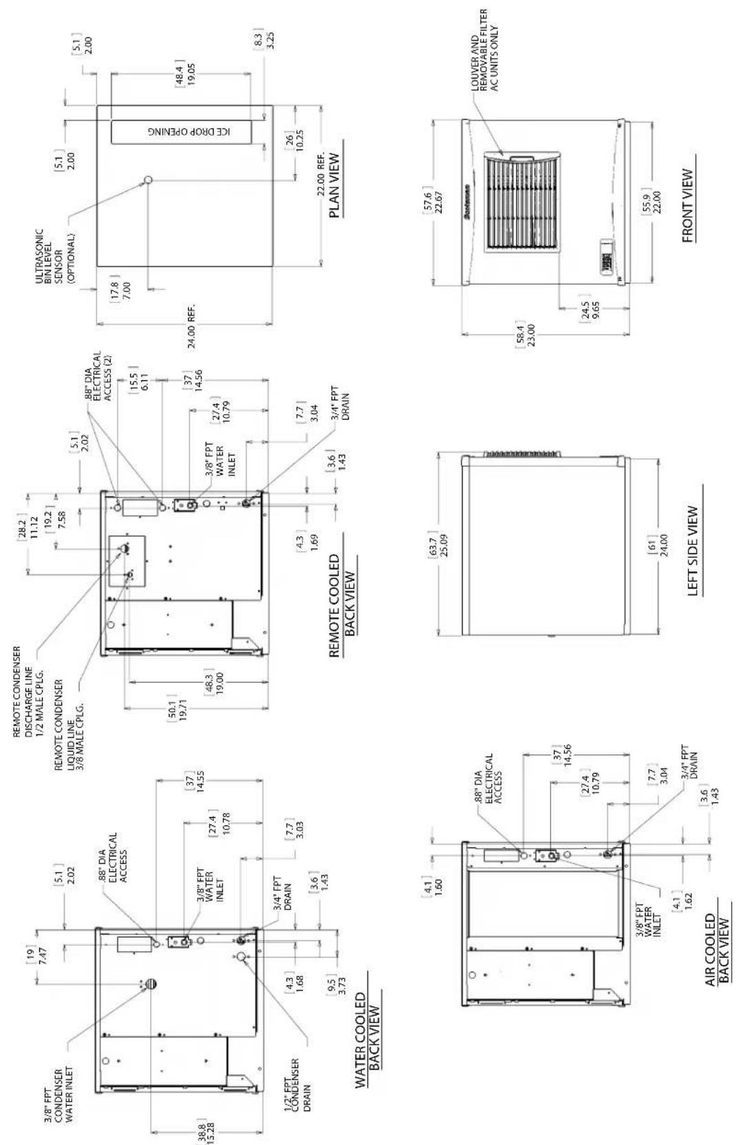 Scotsman C1030-E - Other Bins & Applications: - 1