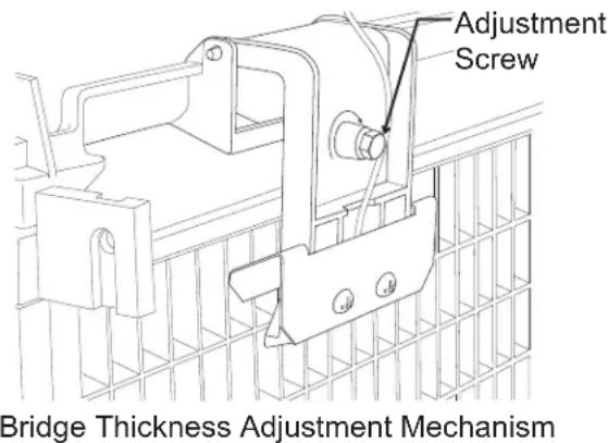 Scotsman CU3030-D - Adjustments - 2