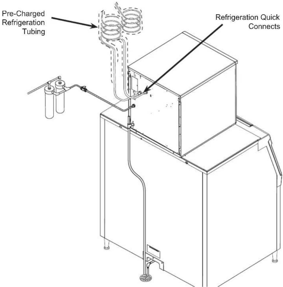 Scotsman F0822-D - N0422, F0522, N0622, F0822, N0922, F1222, N1322, F1522 D Series Air, Water or Remote User Manual For The Installer: Remote Condenser - 2