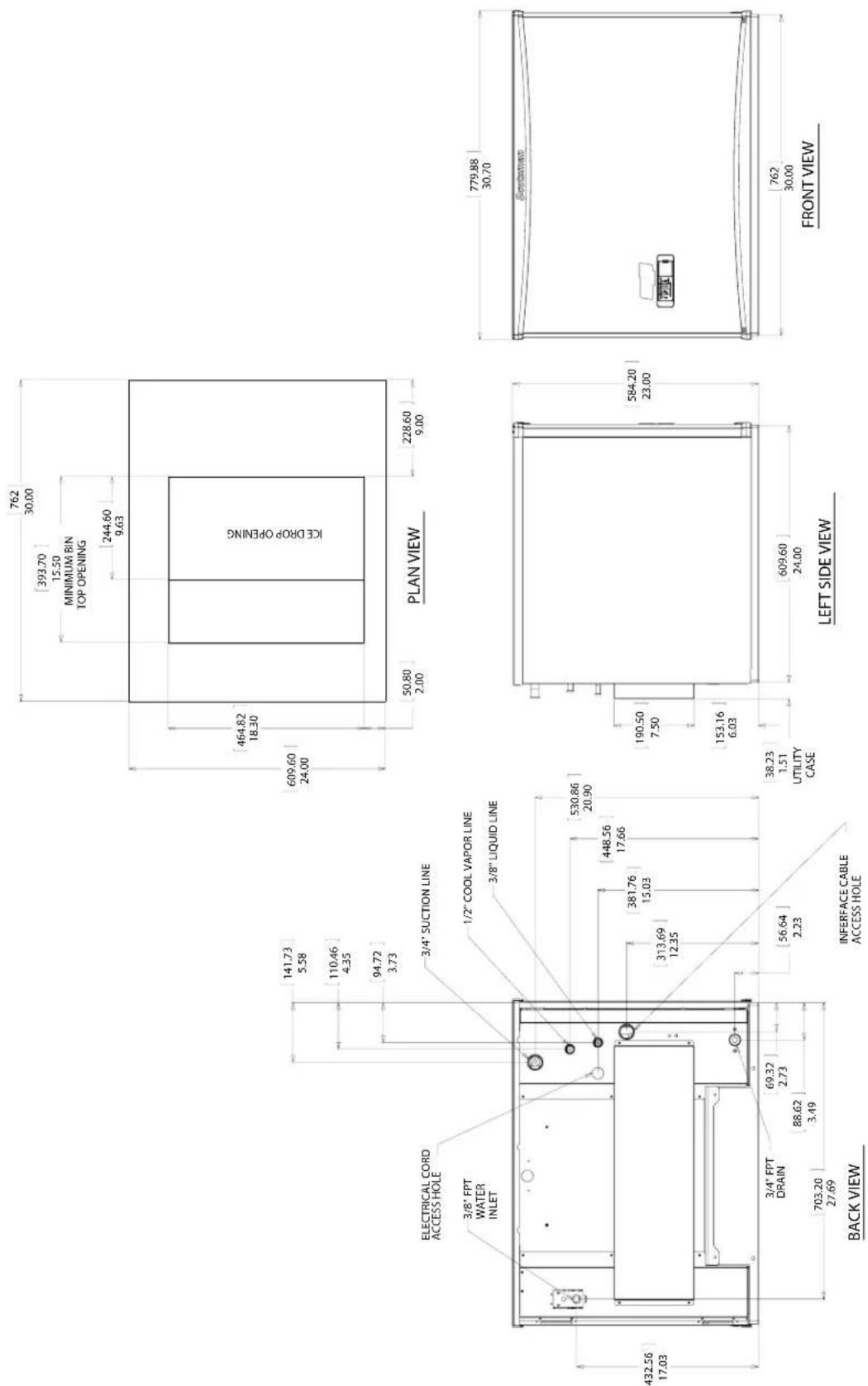 Scotsman EH430-E - Condensing unit - 1